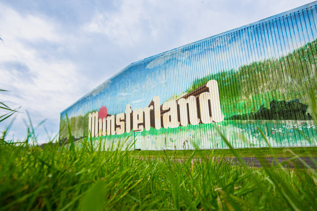 Produktionshalle Münsterland Vorderansicht